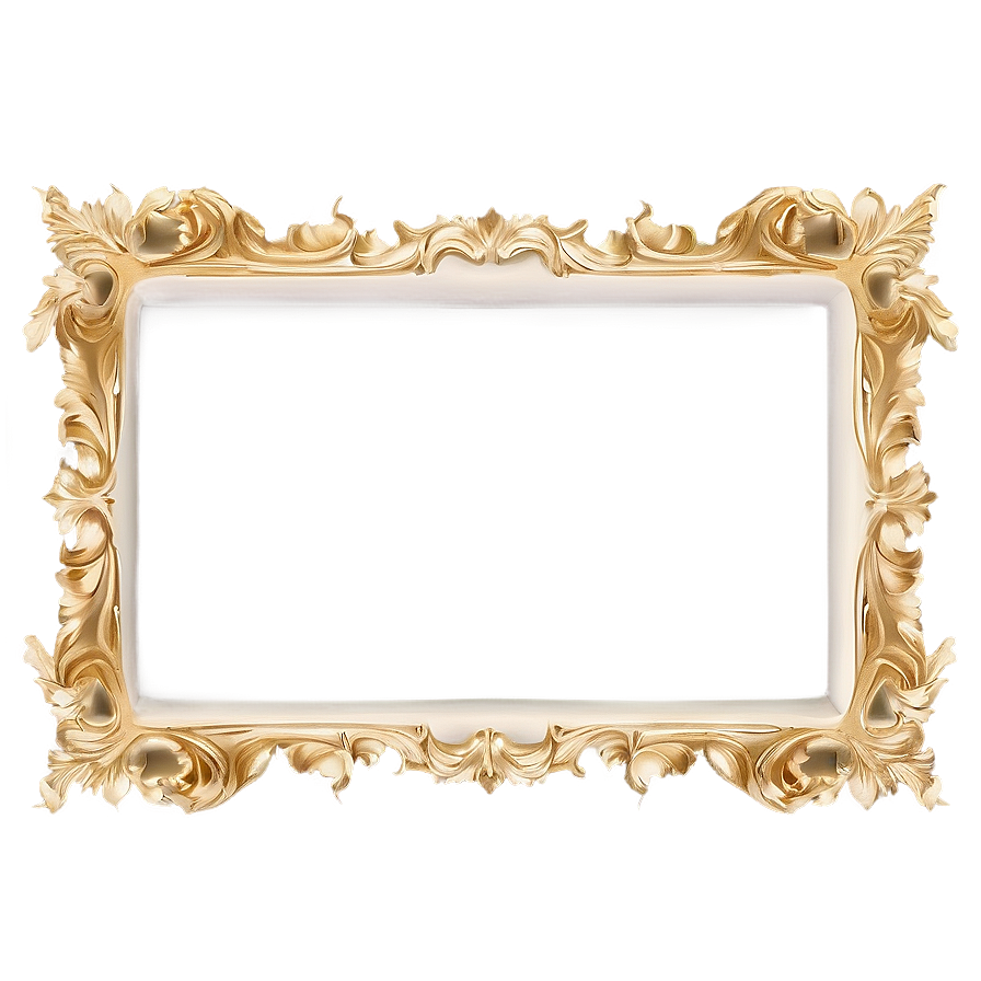 Floral Mirror Frame Png Csd