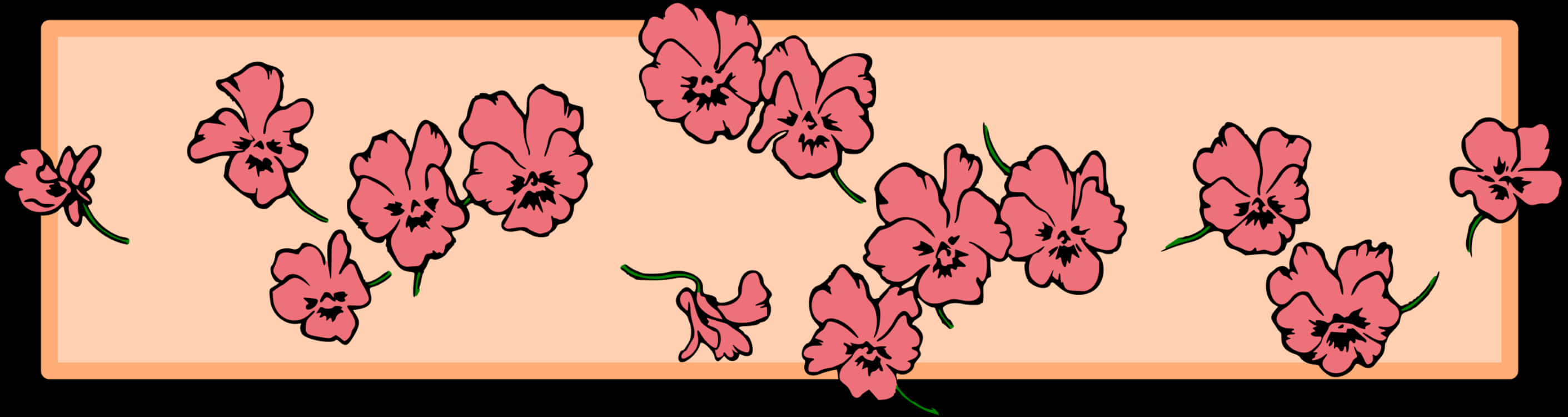 Floral Page Divider