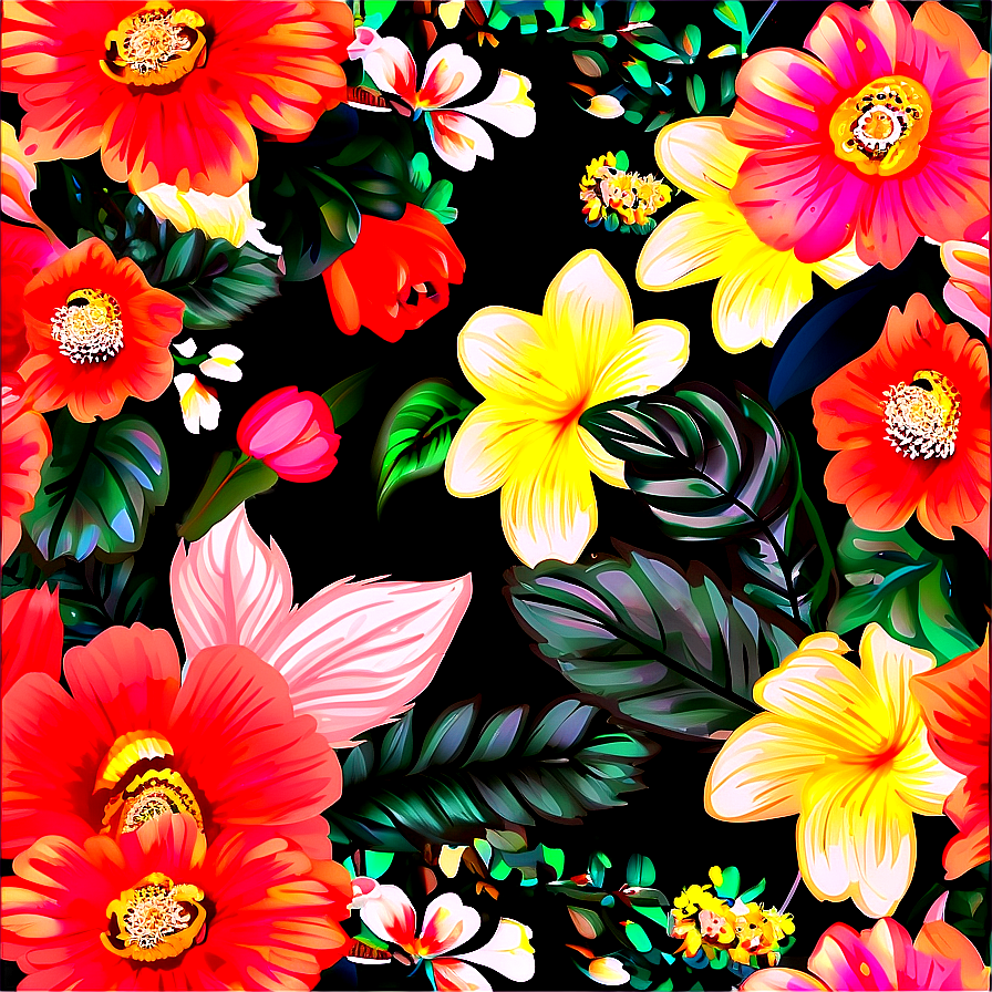 Floral Pattern Design Png 06202024