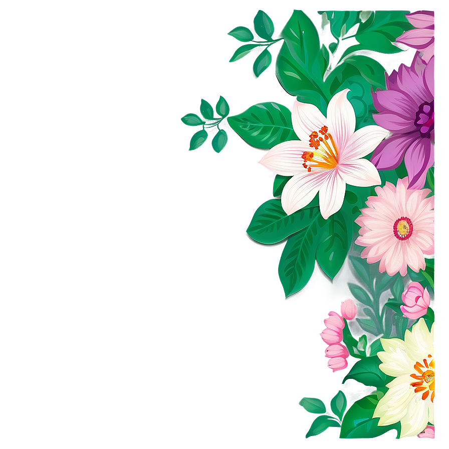 Floral Phone Wallpaper Png 05062024