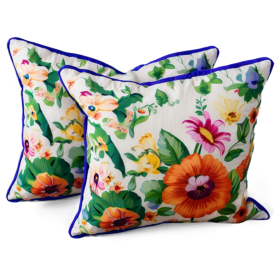 Floral Pillow Png Aov