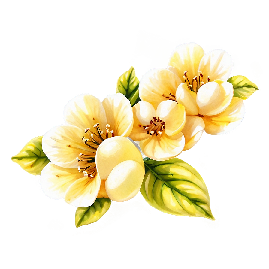 Floral Quince Pattern Png 06262024