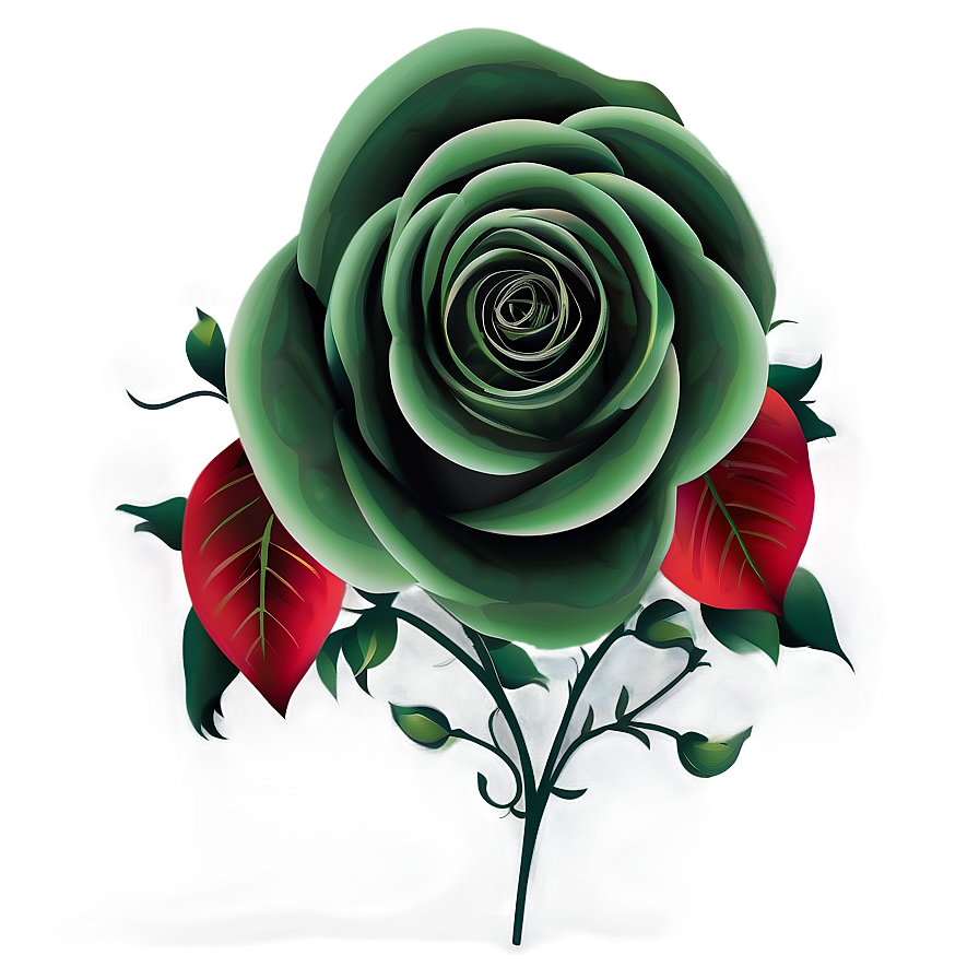 Floral Rose Vector Illustration Png Bvy