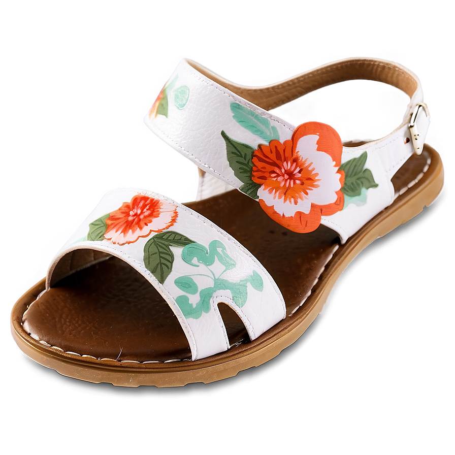 Floral Sandals Spring Png Bao