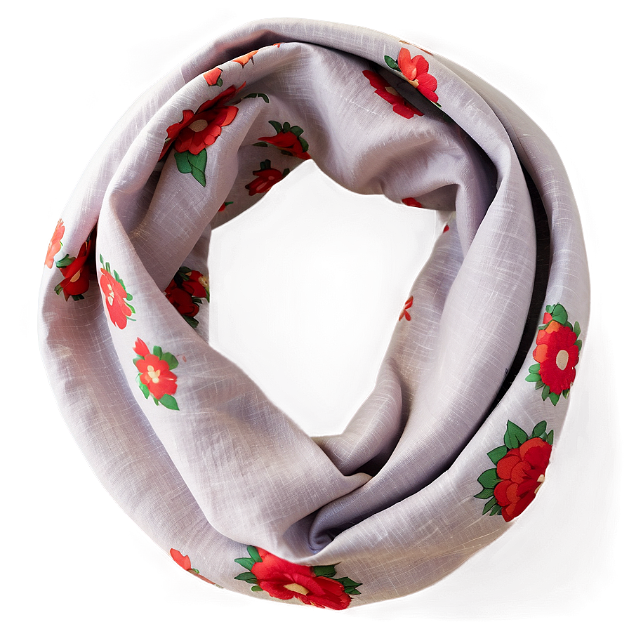 Floral Scarf Png Rnq