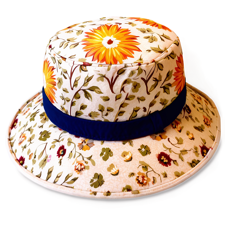 Floral Sun Hat Png Jhf