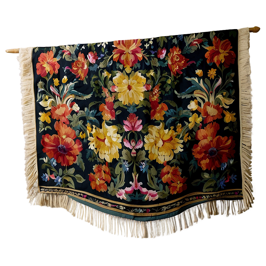 Floral Tapestry Png Rlu