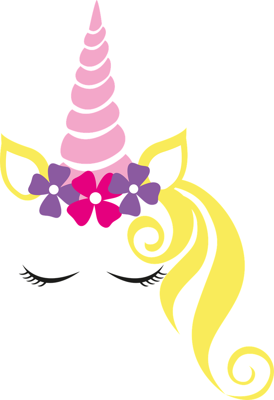 Floral Unicorn Graphic