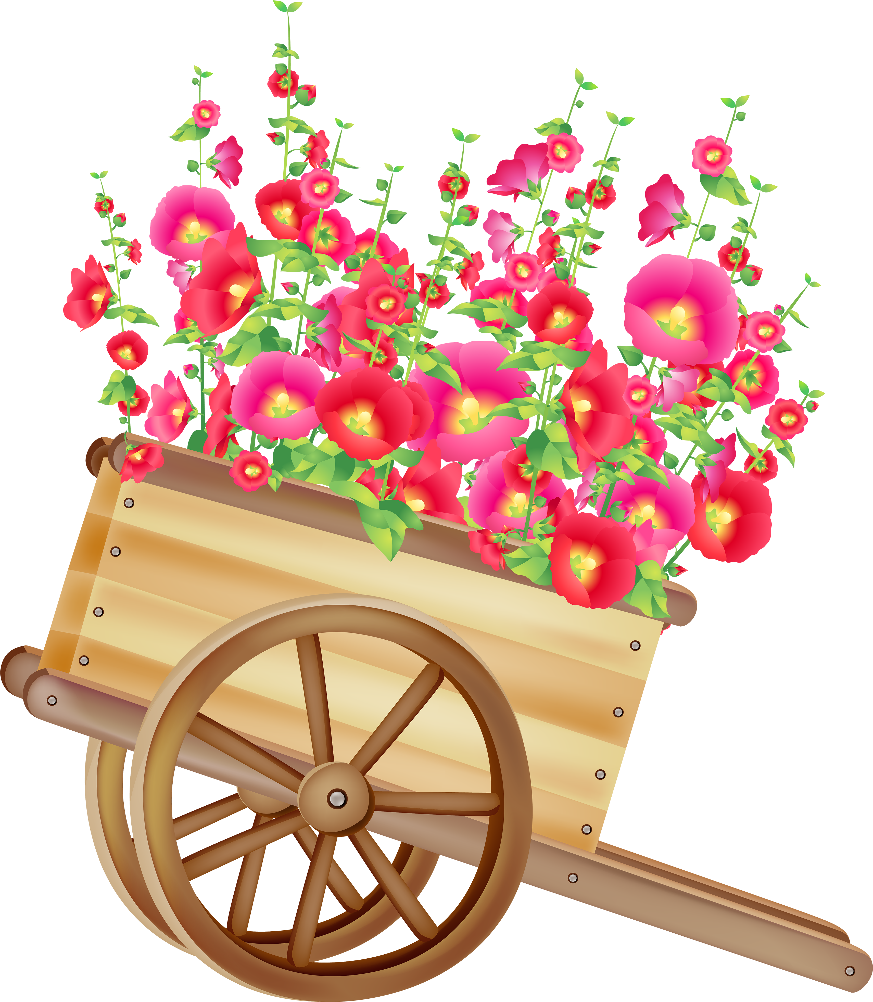 Floral Wheelbarrow Decoration.png