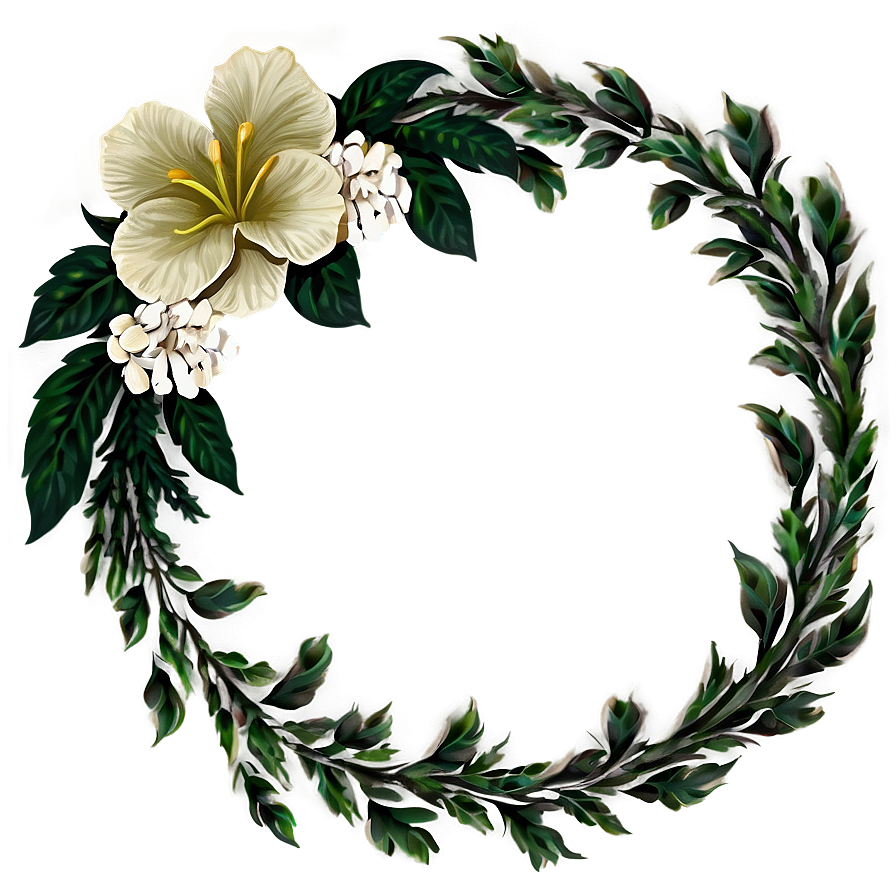 Floral Wreath Png 53