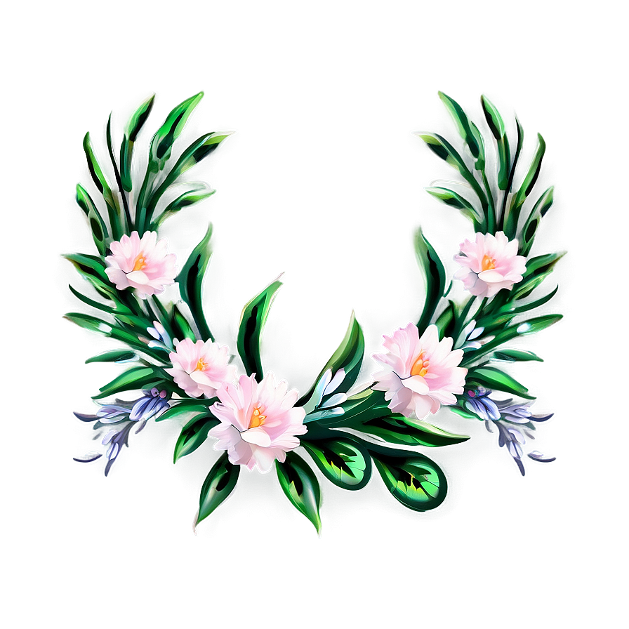 Floral Wreath Png Eka1