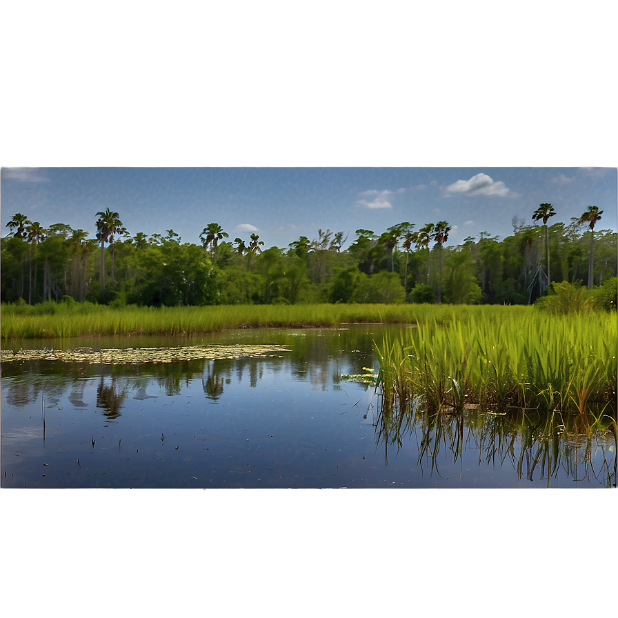 Florida Everglades Landscape Png 05242024