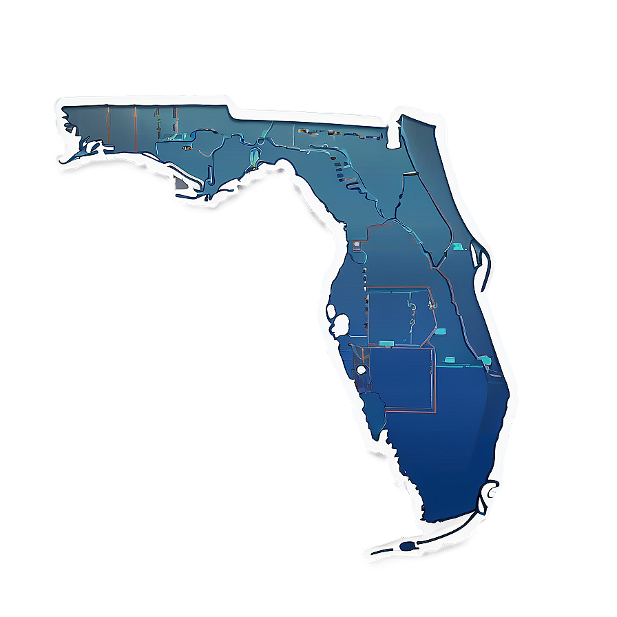 Florida Outline No Background Png 06122024