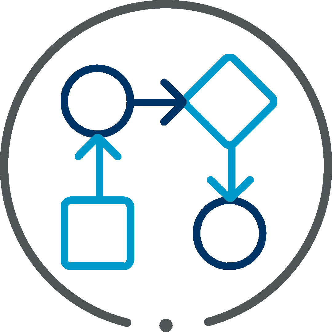 Flowchart Network Icon