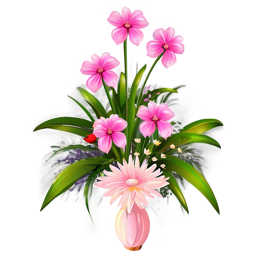 Flower Arrangement Clipart Png 05252024