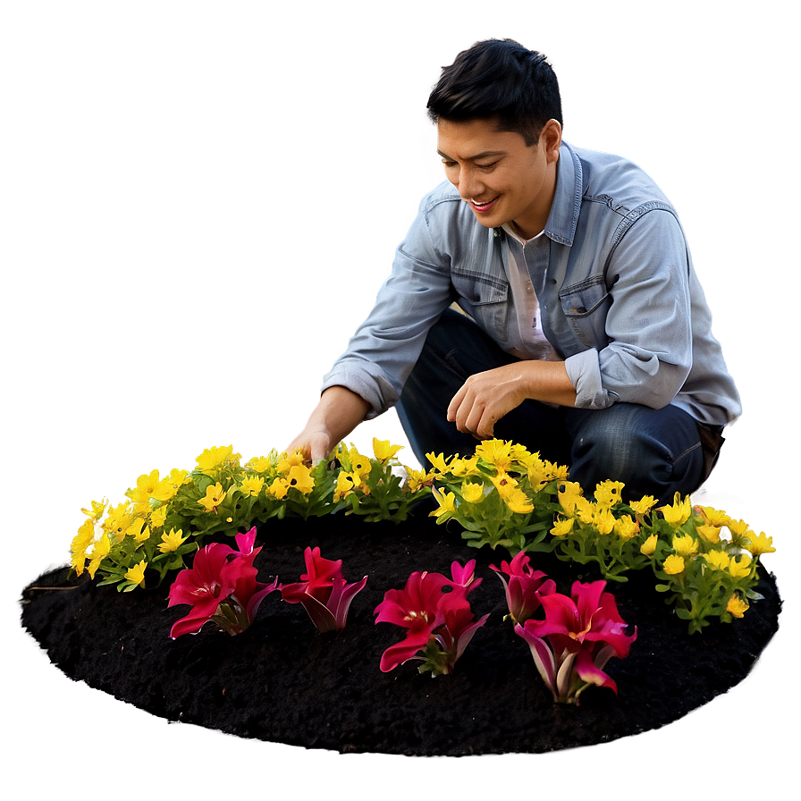 Flower Bed Installation Png 84