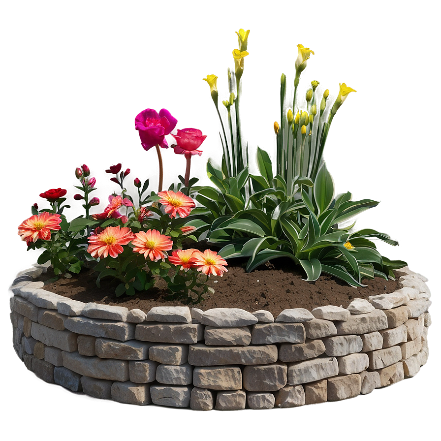 Flower Bed Layout Png 41