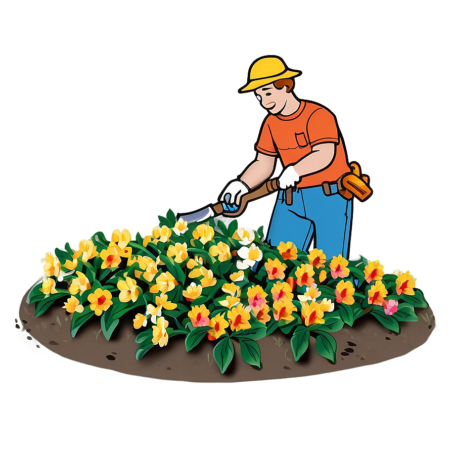 Flower Bed Maintenance Png Wvi4