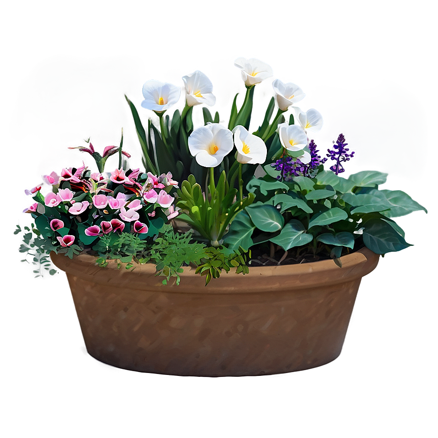 Flower Bed Planting Png Xrg60