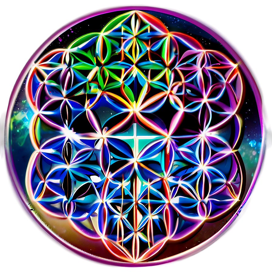 Flower Of Life Aura Cleanse Png Uww