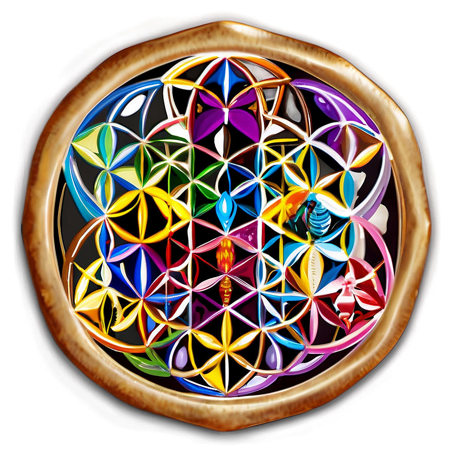 Flower Of Life Crystal Grid Png 29