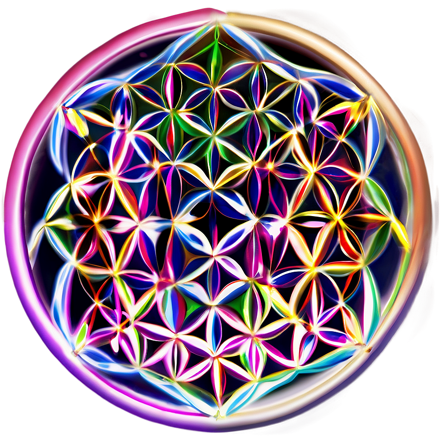 Flower Of Life Energy Field Png Oey