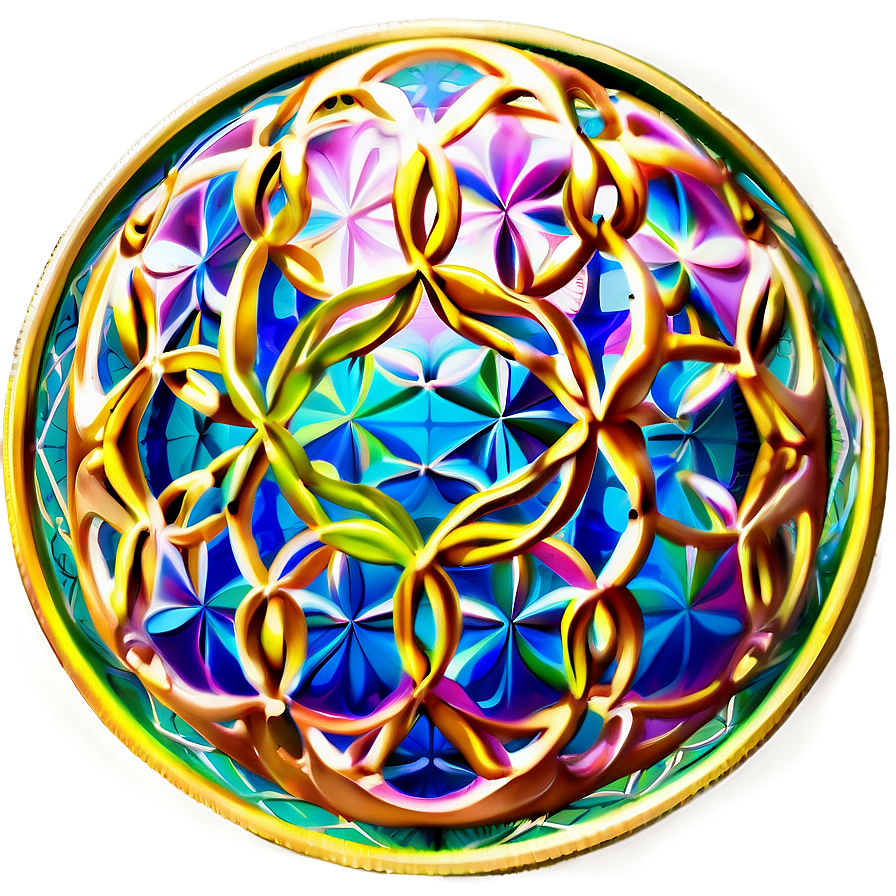 Flower Of Life Fifth Dimension Png Bln25