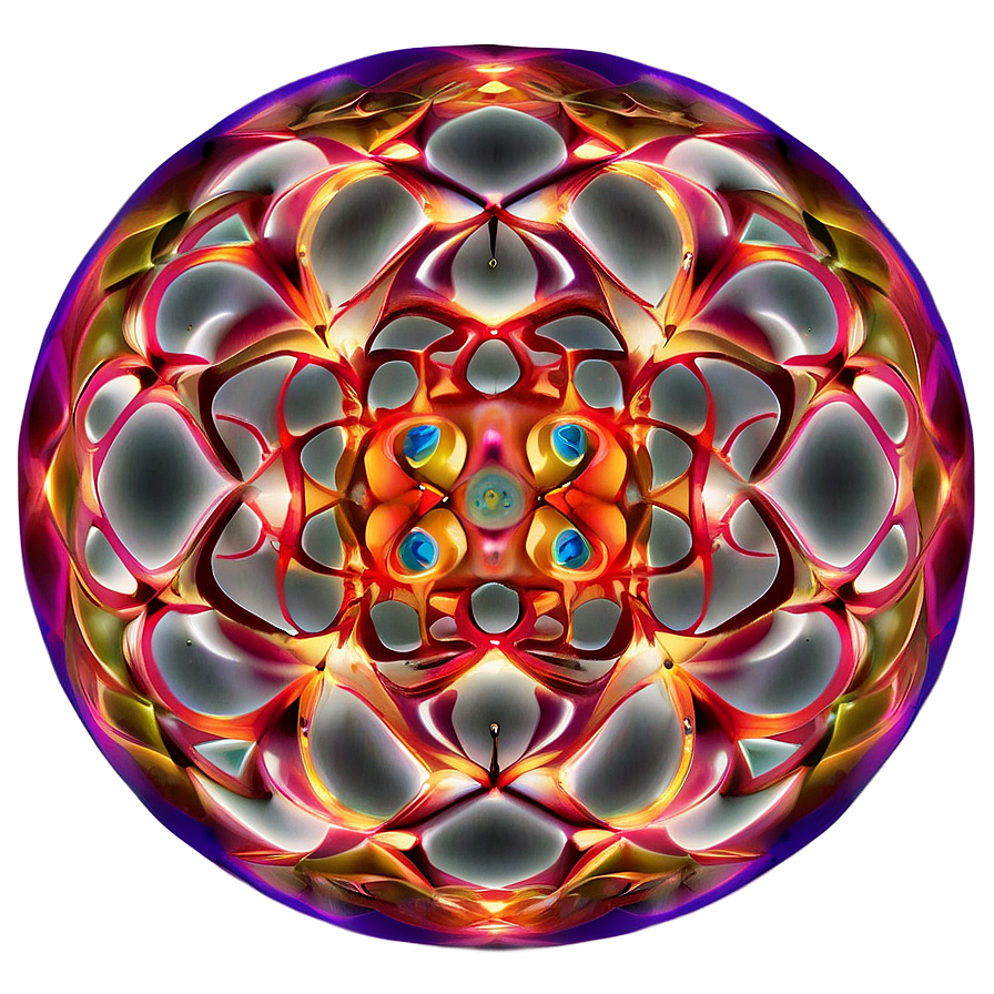 Flower Of Life Fractal Geometry Png Roa