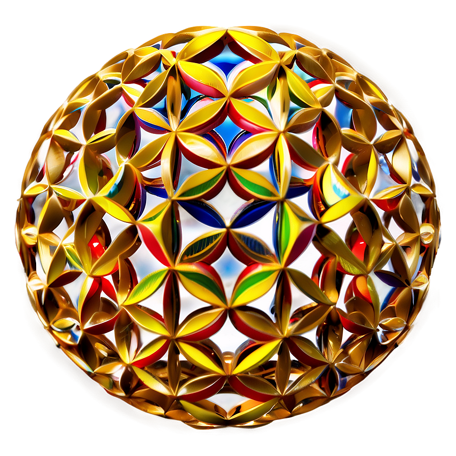 Flower Of Life Quantum Structure Png Fta99