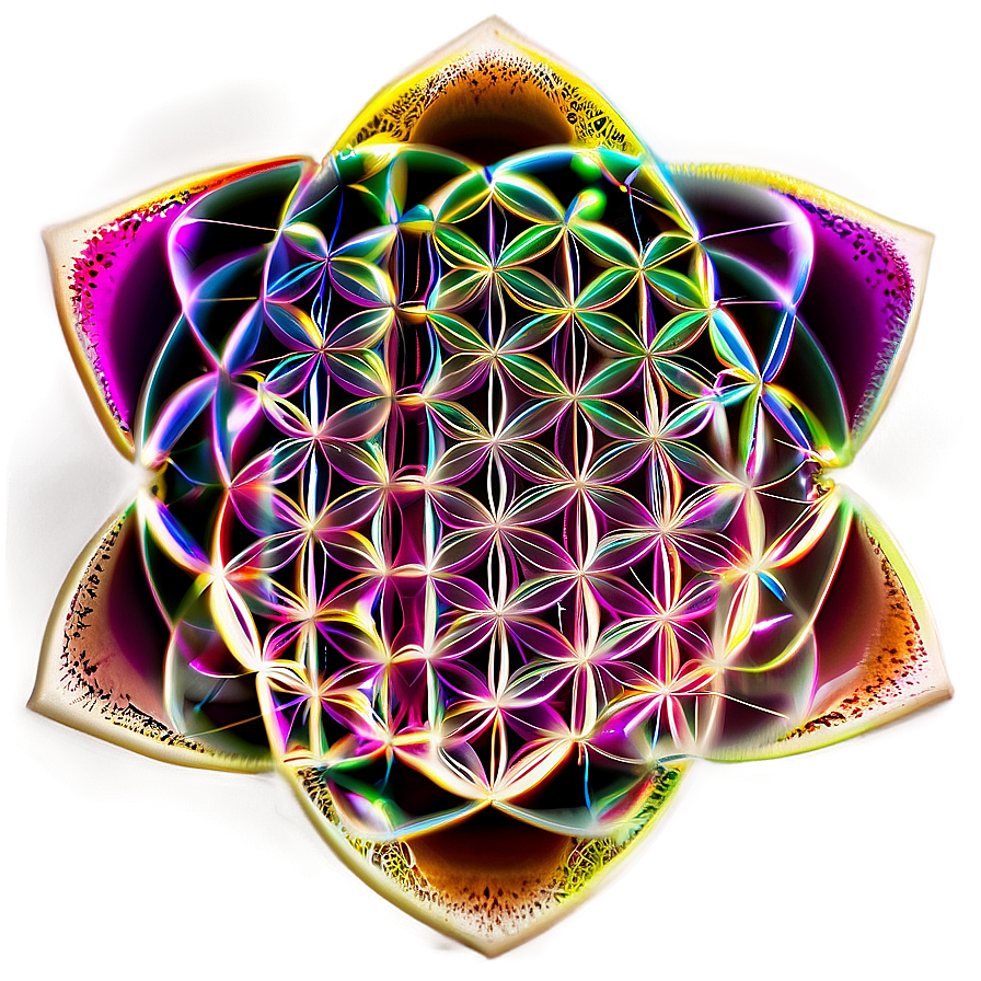 Flower Of Life Spiritual Awakening Png Ikn