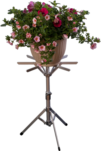 Flowerpoton Tripod Stand