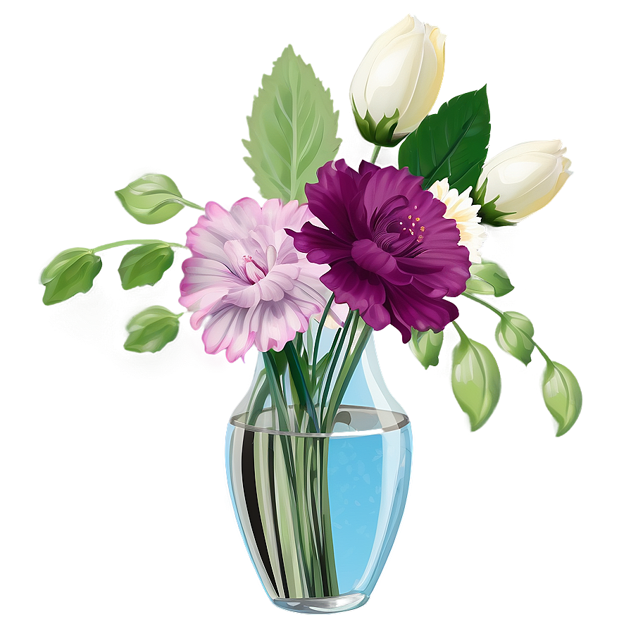 Flowers In Vase A