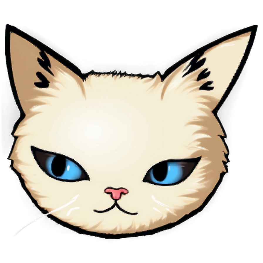 Fluffy Cat Ear Graphic Png 06212024