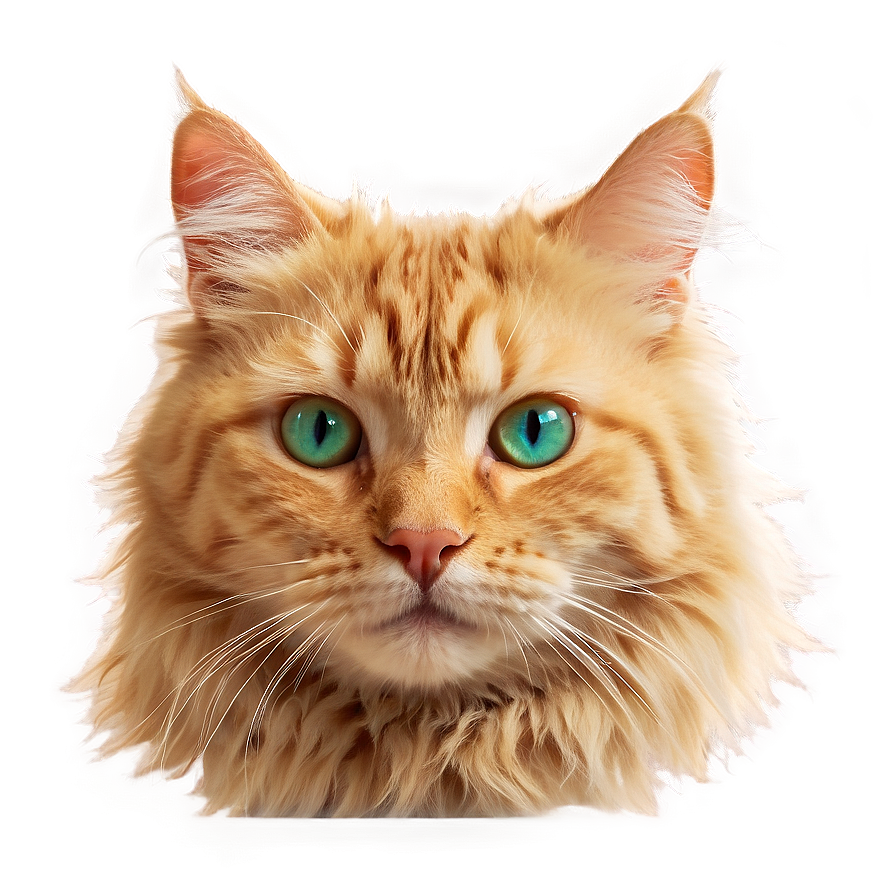 Fluffy Cat Head Picture Png 53