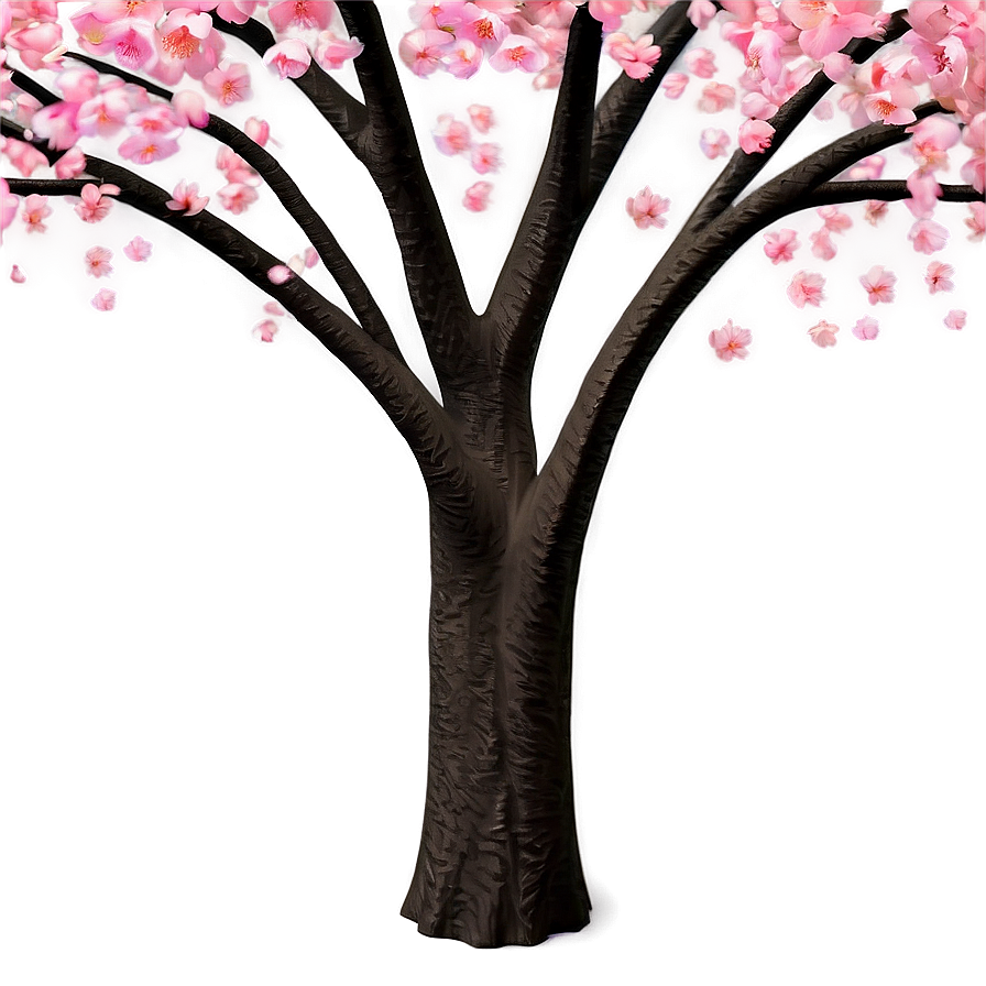 Fluffy Cherry Blossom Tree Png 05242024