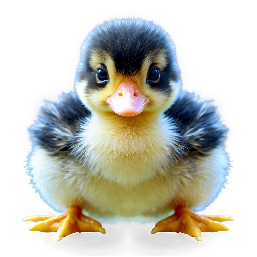 Fluffy Duck Chick Png 05032024