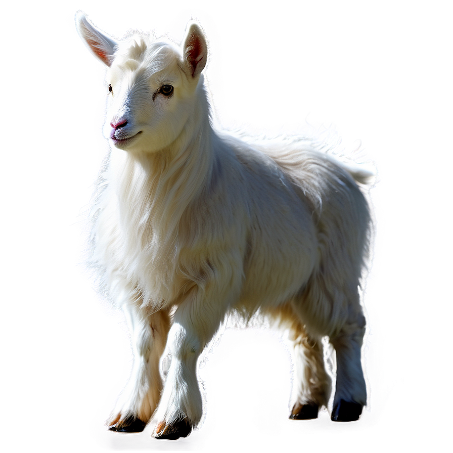 Fluffy Goat Png 05232024