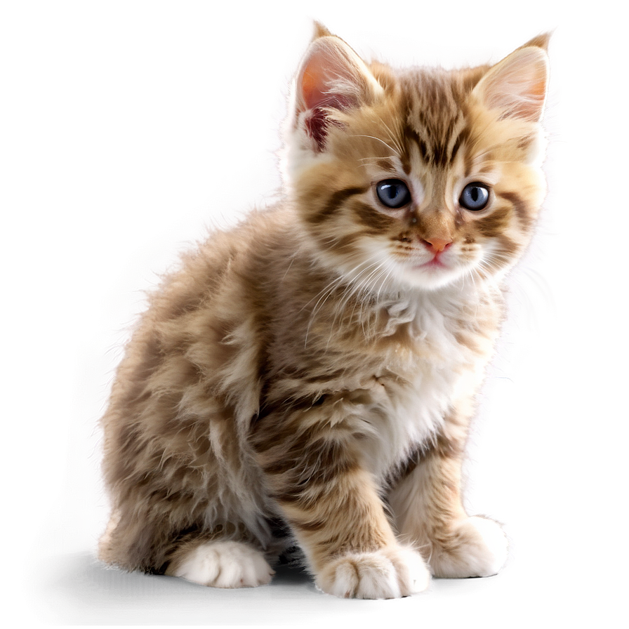 Fluffy Kitten Png Fls