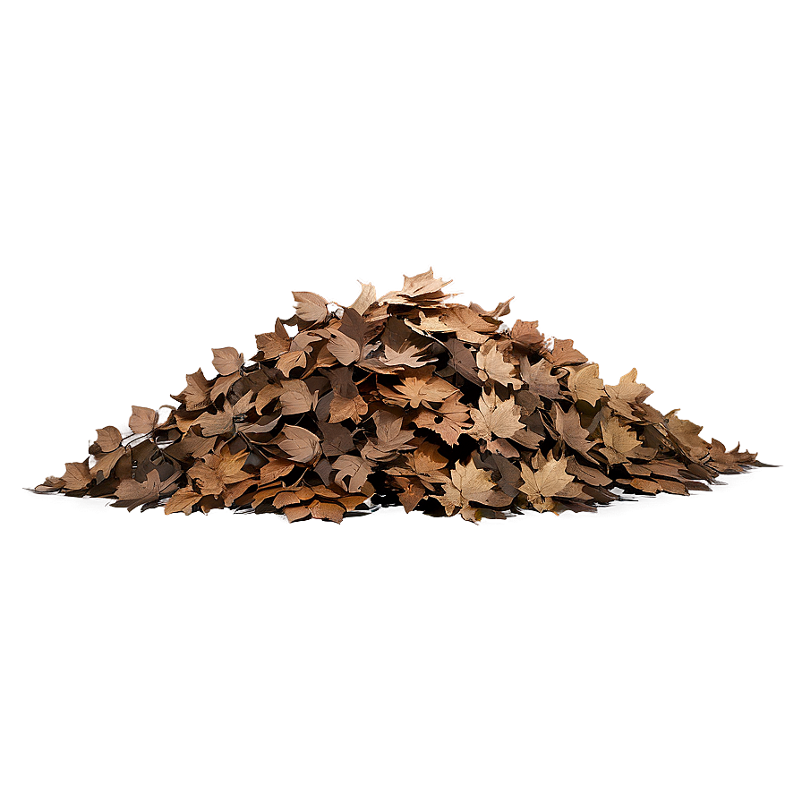 Fluffy Leaf Pile Png 06202024