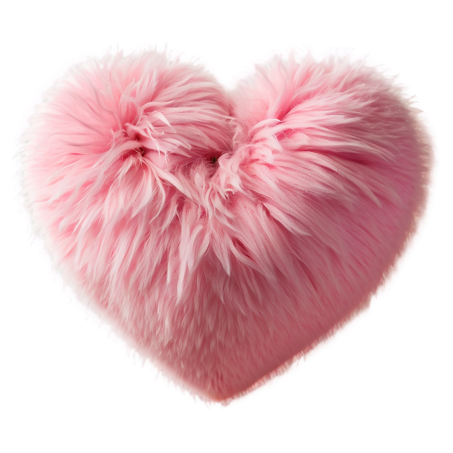 Fluffy Pink Heart Emoji Png Toj