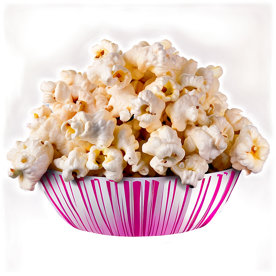 Fluffy Popcorn Png 05042024