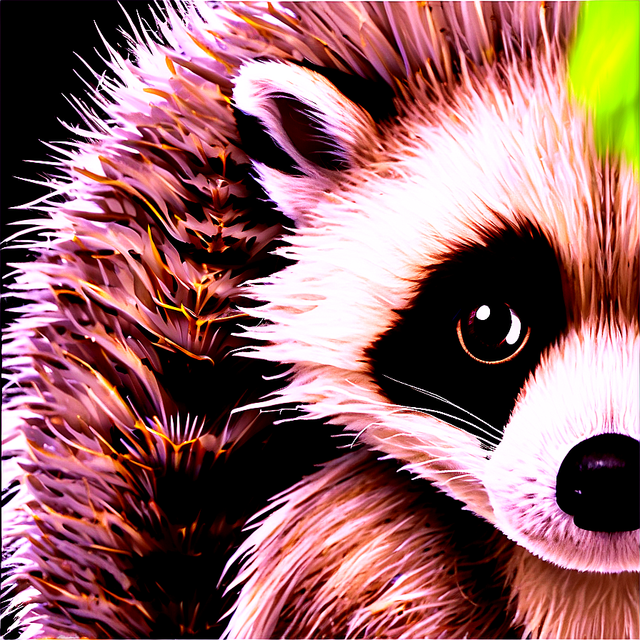 Fluffy Raccoon Tail Png 36