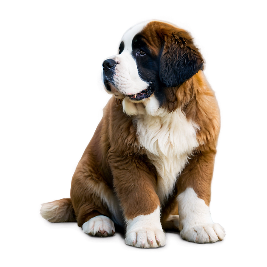 Fluffy Saint Bernard Coat Png Kqv