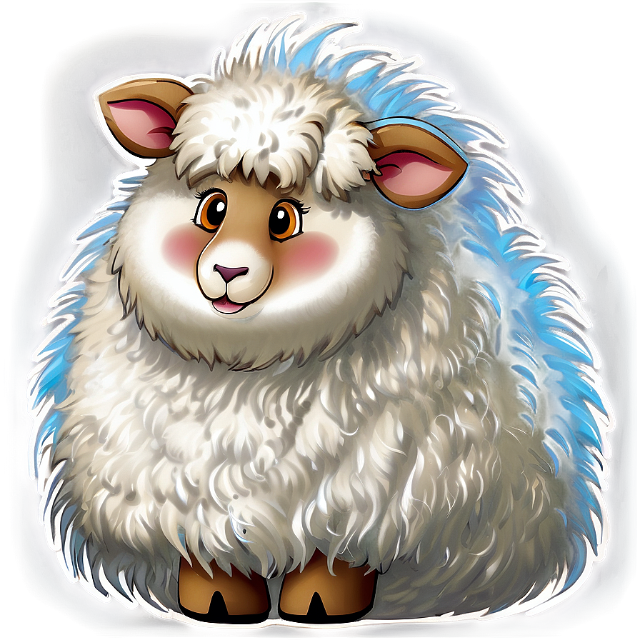 Fluffy Sheep Png 5