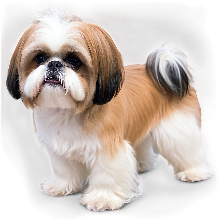 Fluffy Shih Tzu Coat Png 42