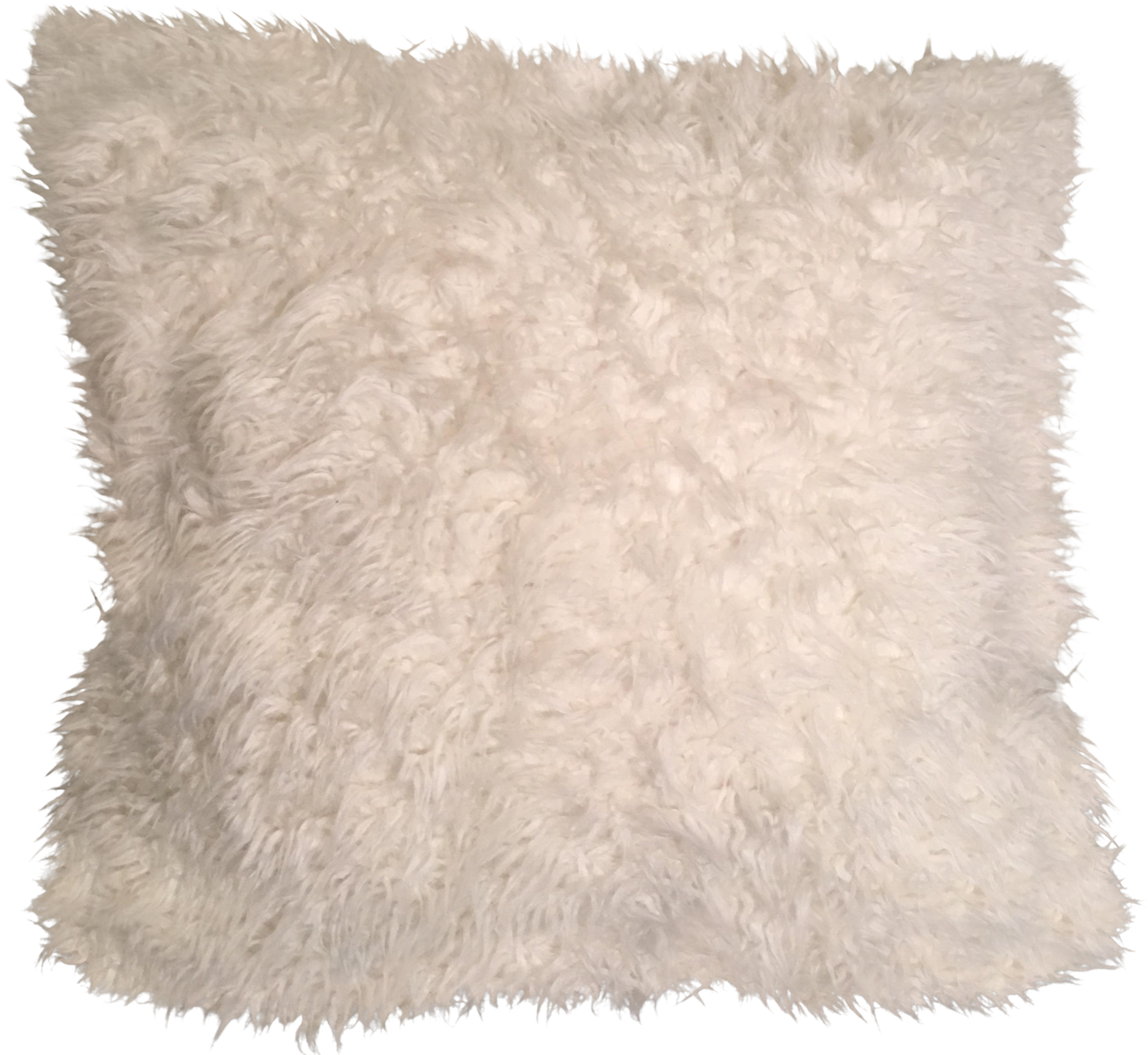 Fluffy White Pillow Texture