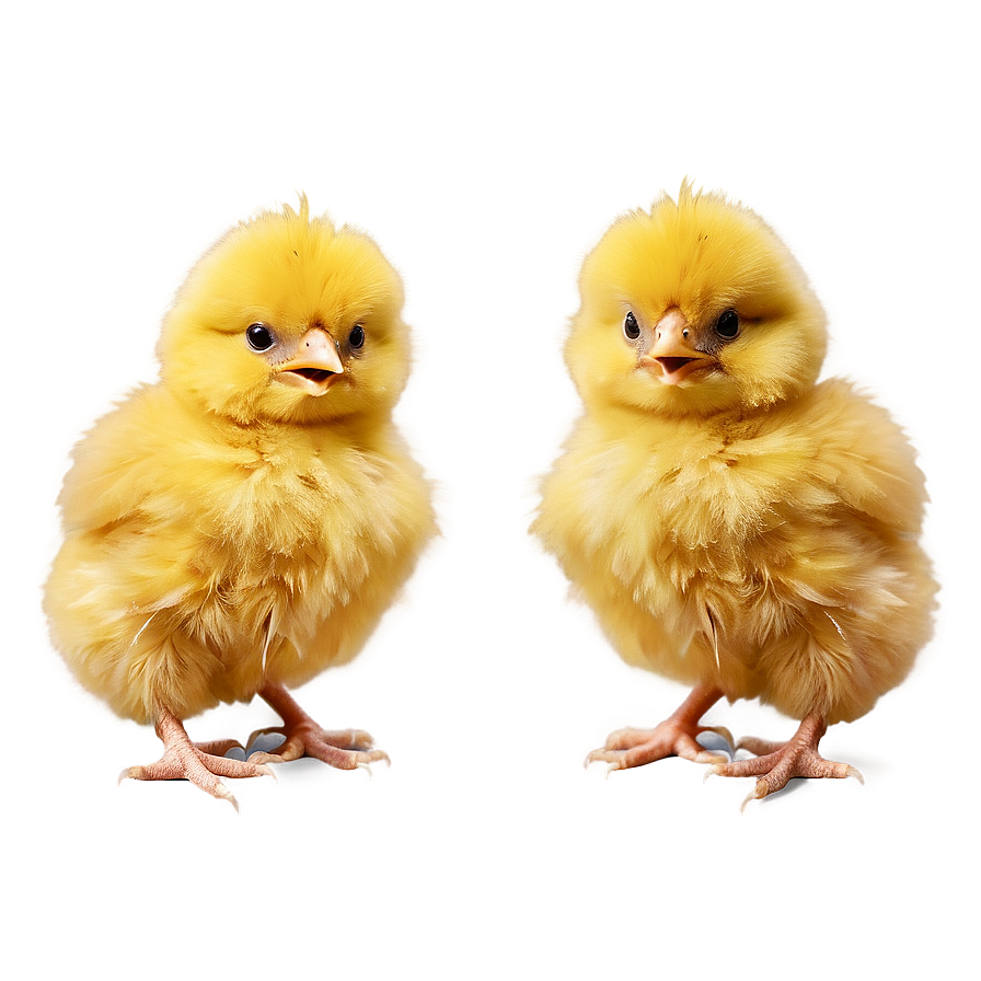 Fluffy Yellow Chick Png Xmy