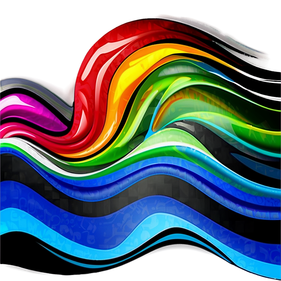 Fluid Wavy Lines Animation Png 06212024