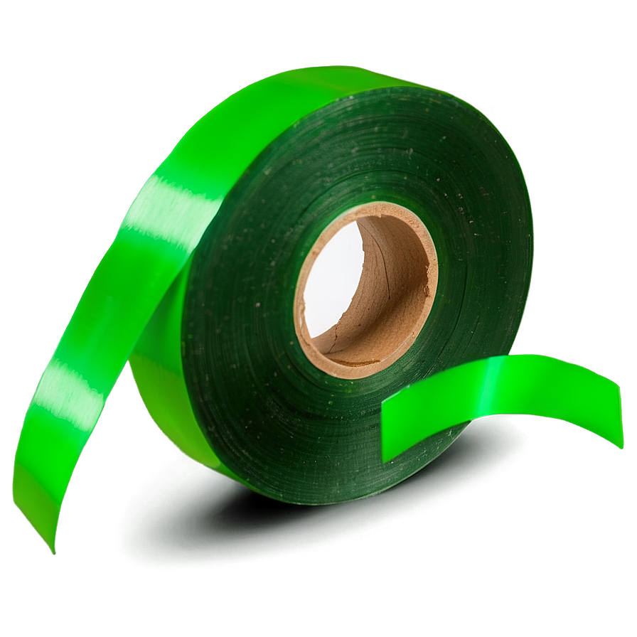 Fluorescent Green Tape Png Chb