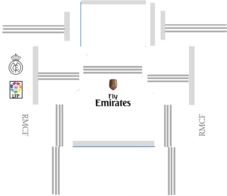 Fly Emirates Soccer Jersey Template